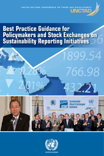 Best Practice Guidance for Policymakers and Stock Exchanges on Sustainability Reporting Initiatives