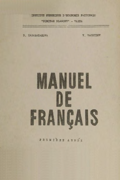 Manuel de Francais