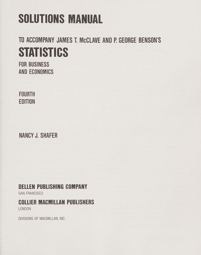 Solutions Manual
