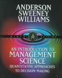 An Introduction to Management Science