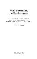 Mainstreaming the Environment