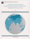 Foreign Trade in the Transition: The International Environment and Domestic Policy