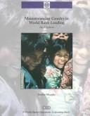Mainstreaming Gender in World Bank Lending
