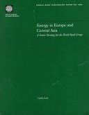 Energy in Europe and Central Asia
