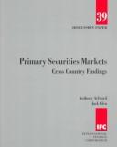 Primary Securities Markets