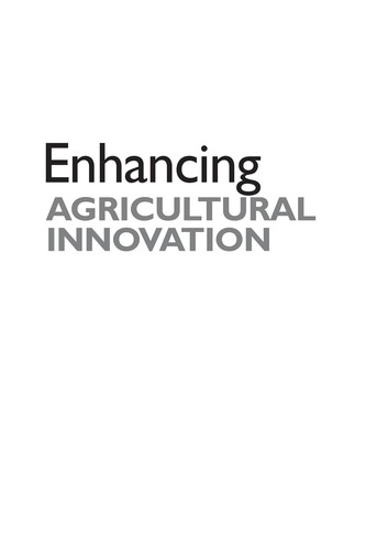 Enhancing Agricultural Innovation