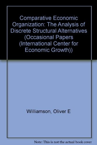 Comparative Economic Organization