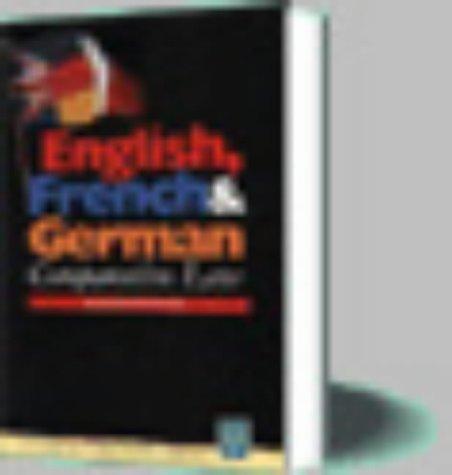 English, French and German Comparative Law