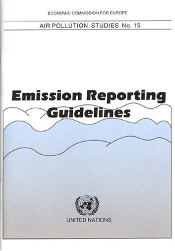 GUIDELINES for Estimating and Reporting Emission Data under the Convention on Long-range Transboundary Air Pollution