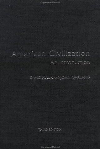 American Civilization