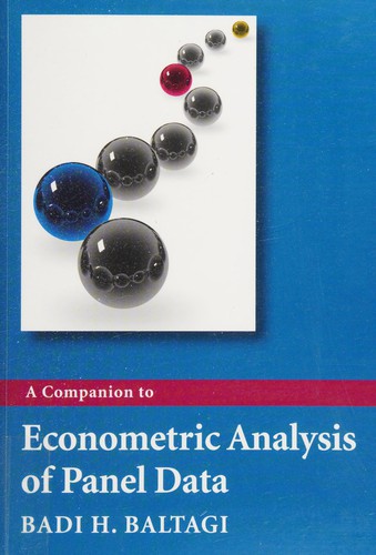 A Companion to Econometric : Analysis of Panel Data