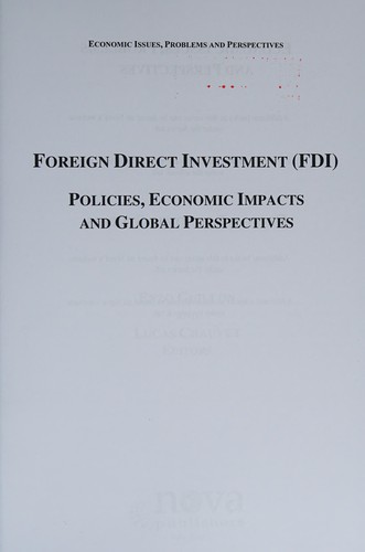 Foreign Direct Investment