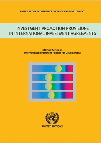 Investment Promotion Provisions in International Investment Agreements
