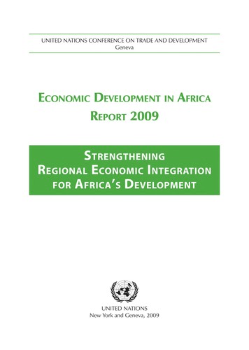 Economic Development in Africa