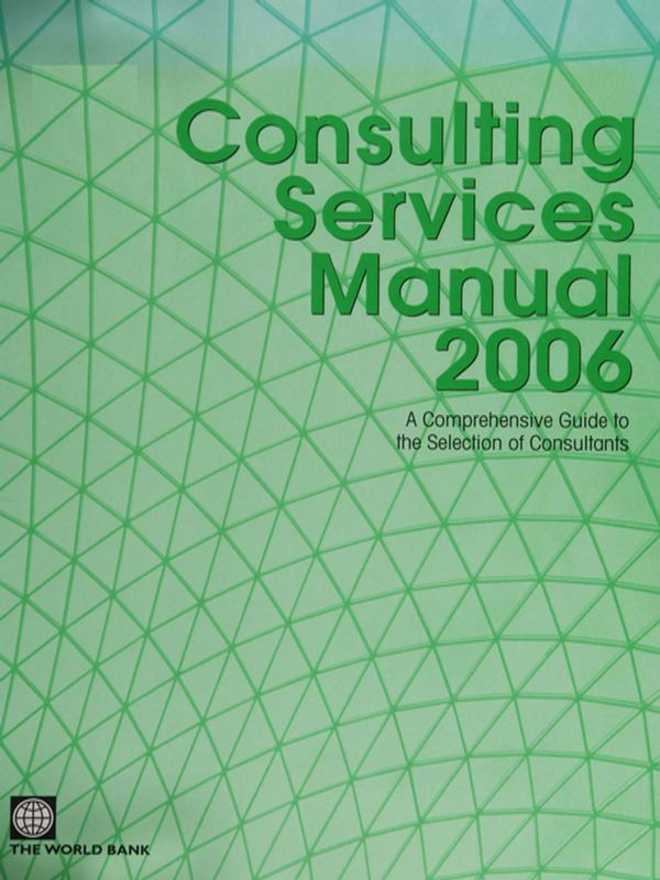 Consulting Services Manual