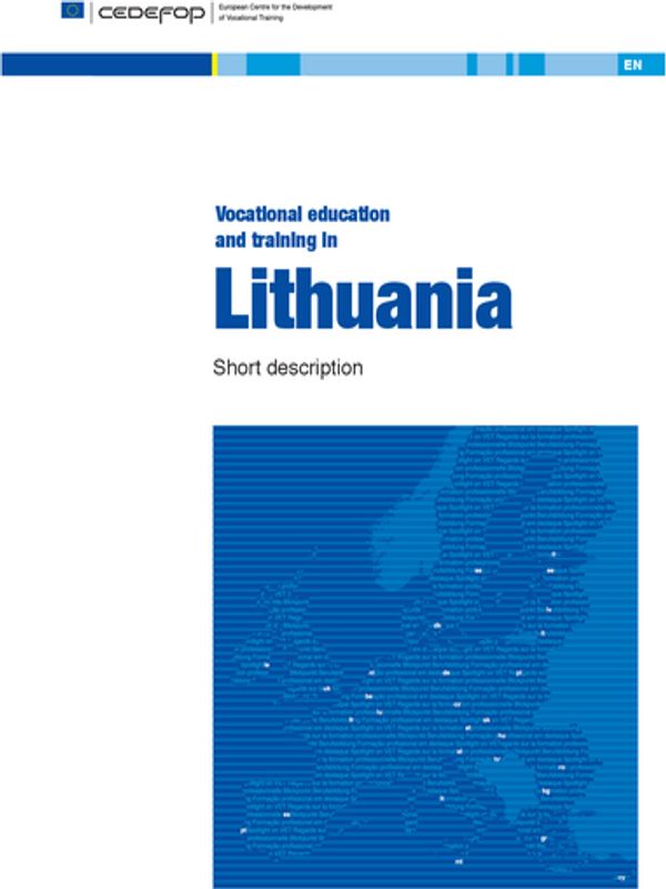 Vocational Education and Training in Lithuania