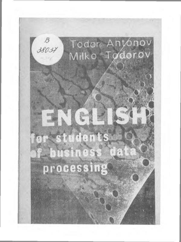 English for Students of Buseness Data Processing