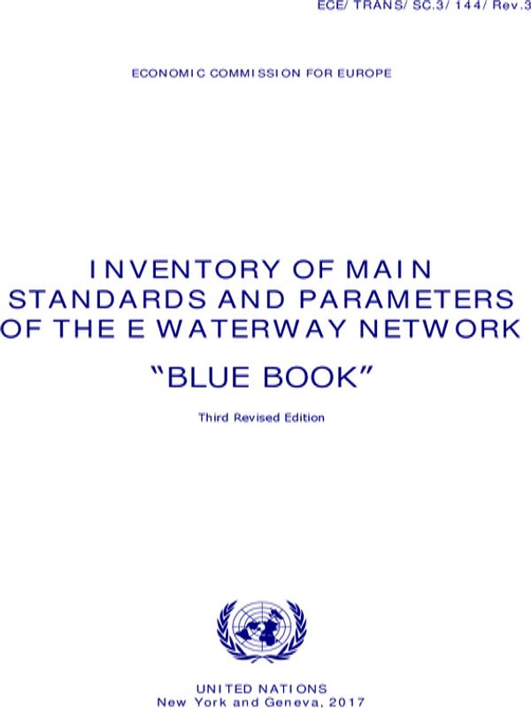 Inventory of Main Standards and Parameters of the E Waterway Network