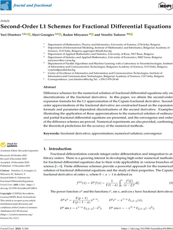 Second-Order L1 Schemes for Fractional Differential Equations
