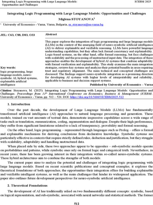 Integrating Logic Programming with Large Language Models: Opportunities and Challenges